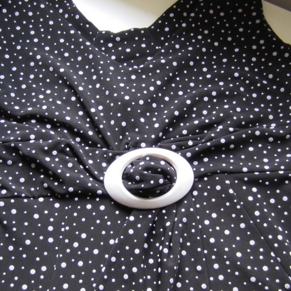 Frank Lyman Dress Polka dot Fit and Flare - Picture 11 of 15